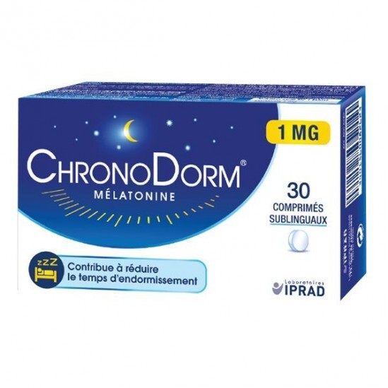 Chronodorm mélatonine 30 comprimés