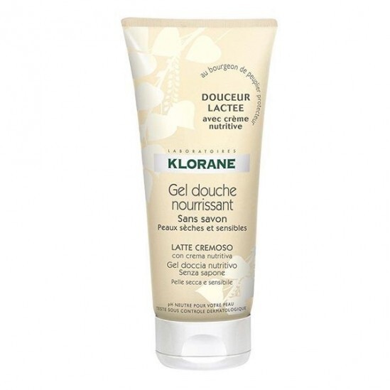 Klorane Gel Douche Surgras Douceur Lactée 200ml