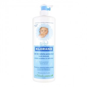 Klorane Bébé Lait de Toilette Protecteur Sans Rinçage 750ml