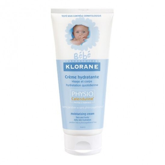 Klorane bébé crème hydratante visage et corps 200ml