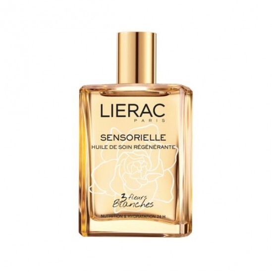 Liérac huile de soin régénérante sensorielle aux 3 fleurs blanches 100ml