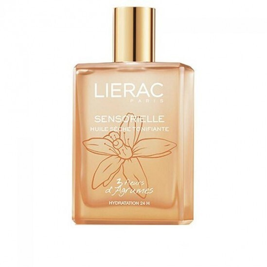 Lierac sensorielle huile sèche tonifiante aux 3 fleurs d'agrumes 100ml