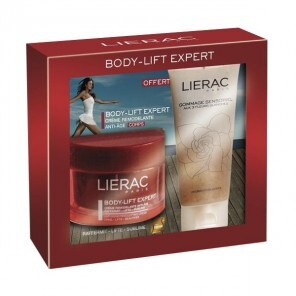 Liérac coffret body Lift expert 200ml + gommage sensoriel aux 3 fleurs blanches 100ml