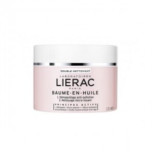 Lierac démaquillant baume en huile double nettoyant 120g 