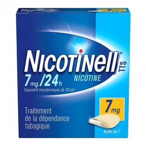 Nicotinell TTS 7mg/24H dispositif transdermique 7 patchs