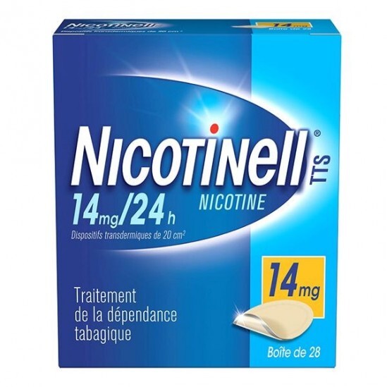 Nicotinell TTS 14mg/24h dispositif transdermique 28 patchs