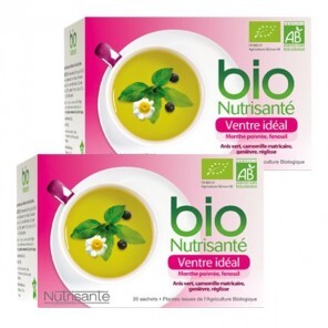 Nutrisanté infusion ventre idéal 2x20 sachets