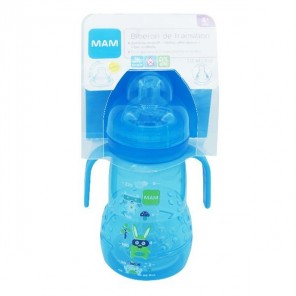 MAM Biberon de transition garçon 4 mois+ 220ml