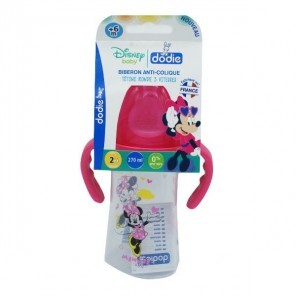 Dodie biberon initiation+ minnie avec anses 270ml