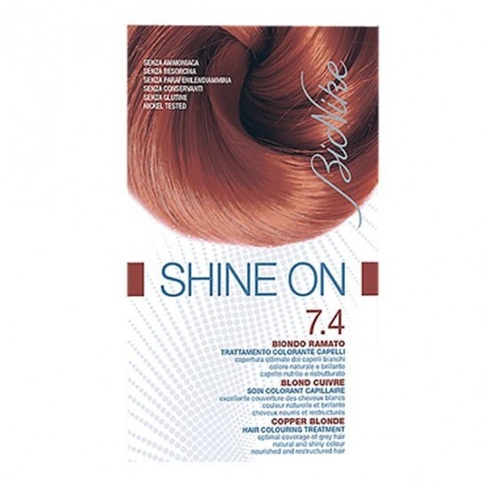 Bionike Shine on soin coloration 7.4 blond cuivre