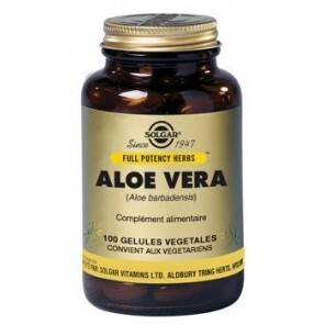 Solgar Aloe Vera complément alimentaire 100 gélules