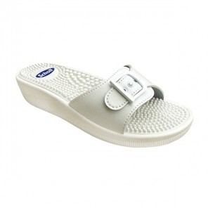 Scholl Fitness Massage blanc sandale taille 40