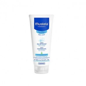 Mustela 2 en 1 gel nettoyant tube capsule service 200ml