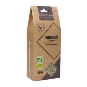 Nat&Form Fenouil bio tisane 100g