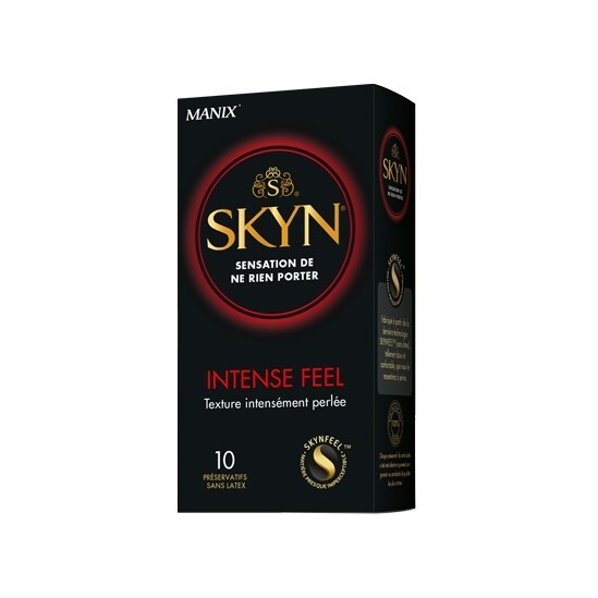 Manix Skyn intense feel texture intensement perlée préservatif boites 10