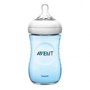 Avent Biberon naturel bleu 260ml