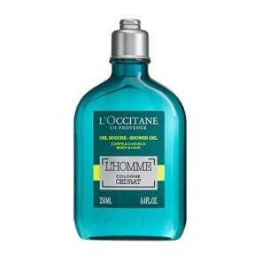 L'Occitane en Provence gel douche corps & cheveux l'homme cologne cédrat 250ml