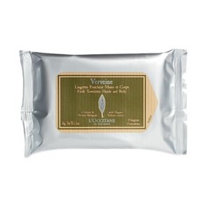 L'Occitane en Provence lingettes fraîcheur verveine 44g