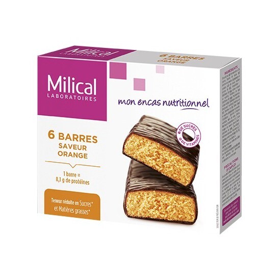 MILICAL HP BARRE CHOCO/ORANGE6