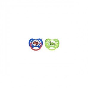 Dodie Duo Sucettes anatomiques dinosaure et pompier
