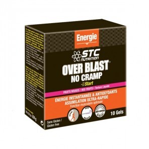 Stc nutrition over blast no cramp fruits rouges gel énergetique 25g