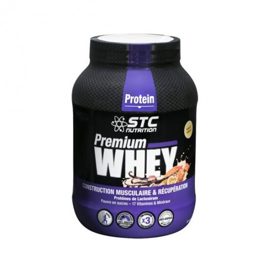 Stc nutrition premium whey vanille complément alimentaire 750g