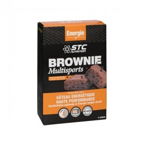 Stc nutrition brownie multisports gâteau énergétique 400g