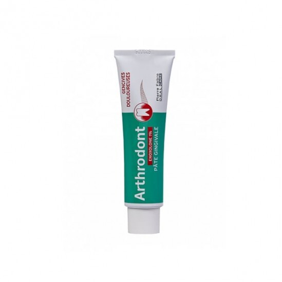 Pierre fabre arthrodont 1% dentifrice pâte gingivale 40g