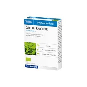 Pileje phytostandard ortie racine 20 gélules