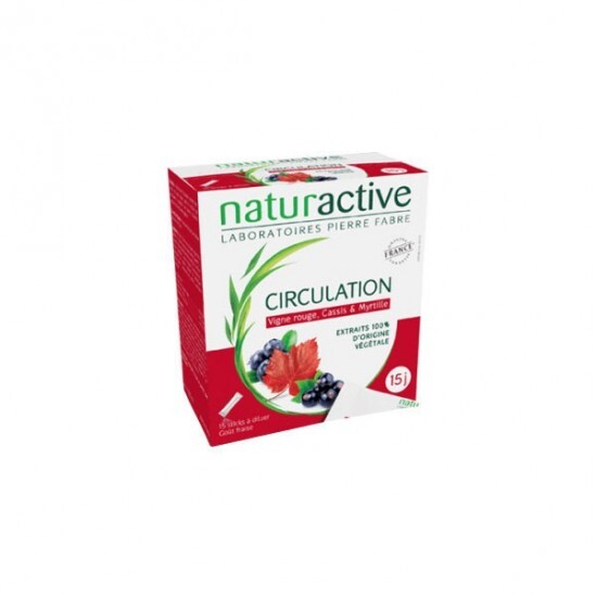 Naturactive circulation stick fluide boite 15 sachets de 10ml