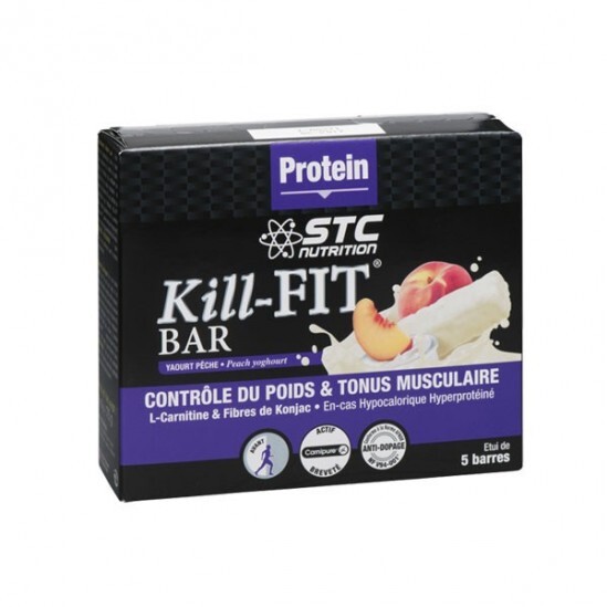 Stc nutrition kill fit® bar yaourt pèche 35g