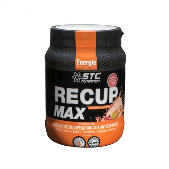 Stc nutrition recup max fruits exotiques boisson récupération 525g