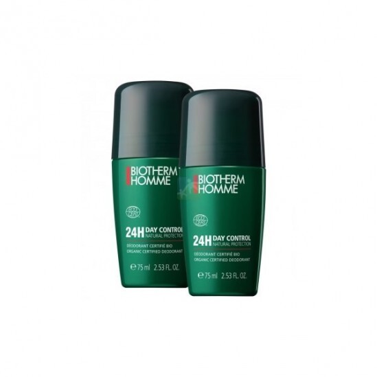 Biotherm homme déodorant 24 day control natural protect 75ml x 2