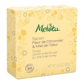 Melvita savon fleur de citronnier & miel de tilleul 100g