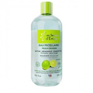 Les secrets d'emilie eau micellaire citron vert bio 530ml