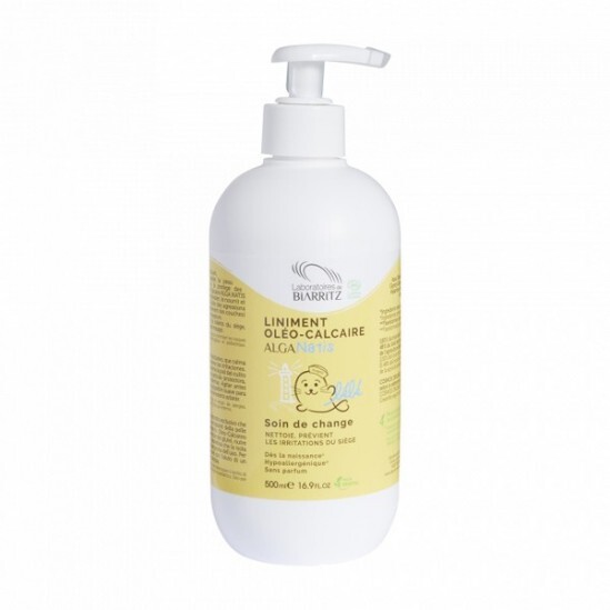 Biarritz liniment oleo-calcaire bio alga natis bebe 500ml