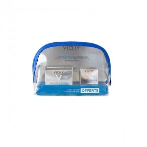 Vichy trousse liftactiv suprême anti-âge et anti-rides peau normale à mixte 50ml + supreme nuit soin correcteur 15ml