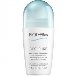 Biotherm deo pure roll-on anti-transpirant 75ml x2