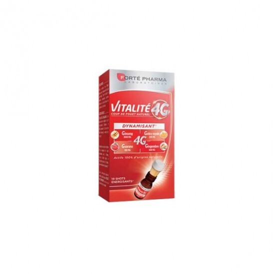 Forte pharma vitalité 4g dynamisant 10 shots