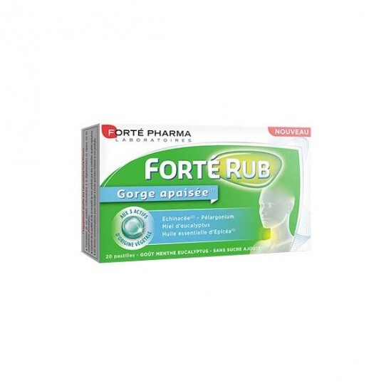 Forté pharma forté rub gorge apaisée 20 pastilles