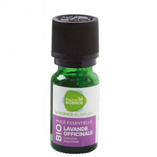 Pharmascience lavande officinale bio huile essentielle 10ml