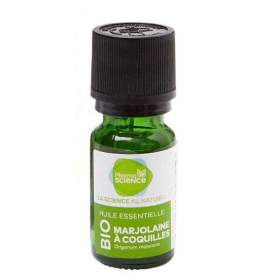 Pharmascience marjolaine à coquilles bio huile essentielle 10ml