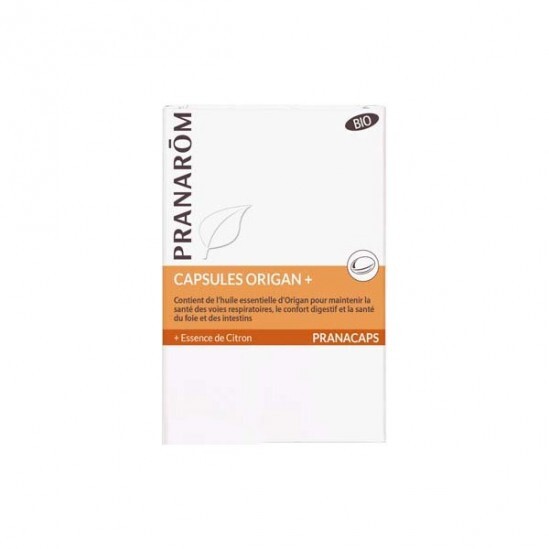 Pranarôm pranacaps capsules origan + x 30