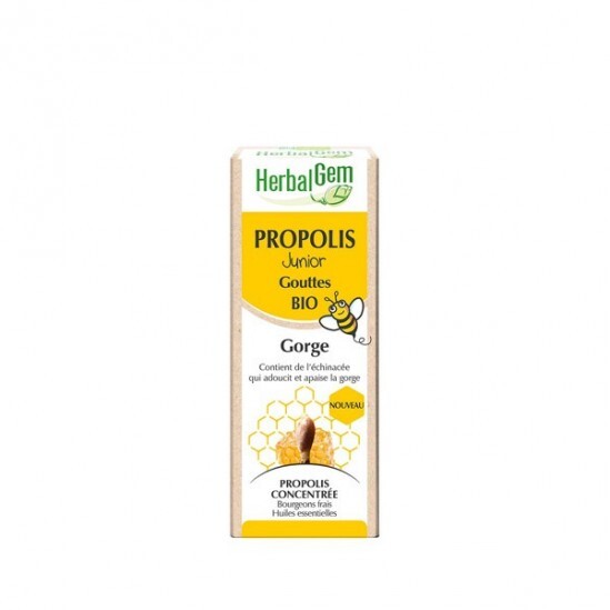 Herbalgem propolis junior large spectre gouttes bio 15ml