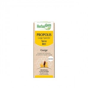 Herbalgem propolis large spectre spray bio 15ml