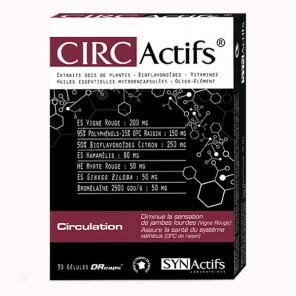 Aragan Synactifs Circactifs Circulation 30 gélules