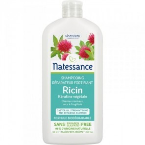 Natessance Shampooing Réparateur Fortifiant Ricin 500ml