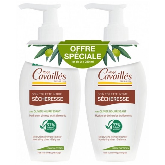 Rogé Cavaillès Soin Toilette Intime Spécial Sécheresse Lot de 2x200ml