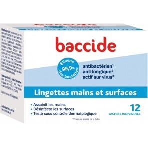 Baccide lingettes...