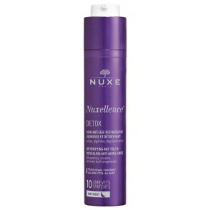 Nuxe Nuxellence Crème Détox Nuit Soin Anti-age Rechargeur de Jeunesse 50ml